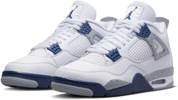 Air Jordan 4 retro white midnight navy - immagine 2