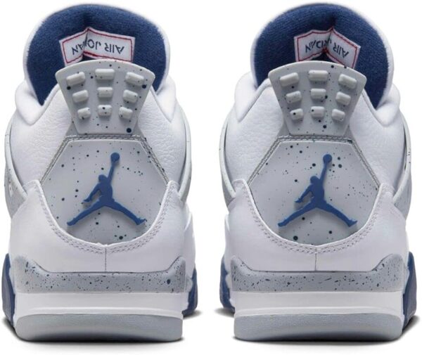 Air Jordan 4 retro white midnight navy - immagine 3